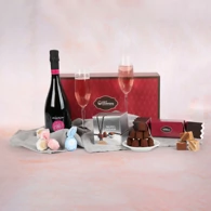 Pink Prosecco & Chocolate Selection